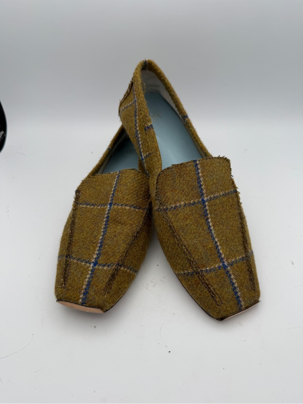 Frances Valentine wool plaid flats 8